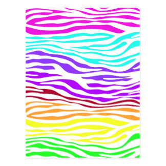 Abstract Zebra Postcards | Zazzle
