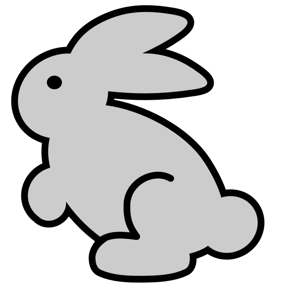 Bunny Rabbit Clipart - Tumundografico