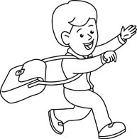 Boy Clipart Black And White - Tumundografico