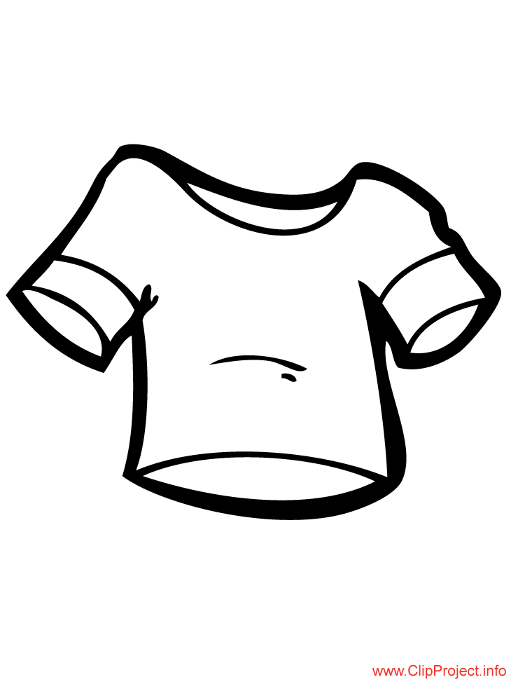 T-shirt Coloring - ClipArt Best