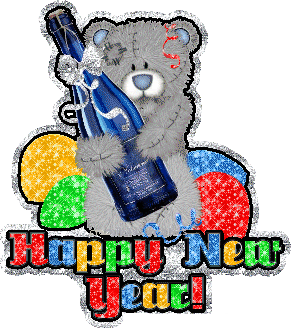 New Year Glitter Graphics, Animated New Year, Newyear Glitters ...