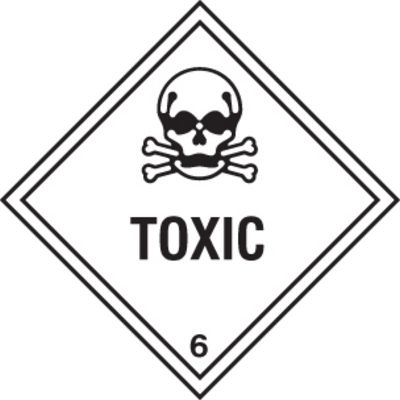 4476 - Hazchem Signs &amp; Labels - toxic