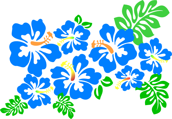 Hibiscus clip art - vector clip art online, royalty free & public ...