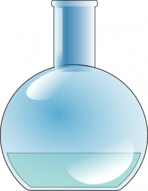 Chemistry Lab Flask clip art | Download free Vector