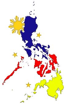 Sun, Philippines and Wings