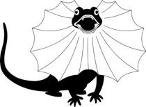 Free Black and White Animals Outline Clipart - Clip Art Pictures ...