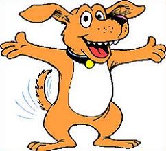 Happy Dog Face Clip Art - Free Clipart Images