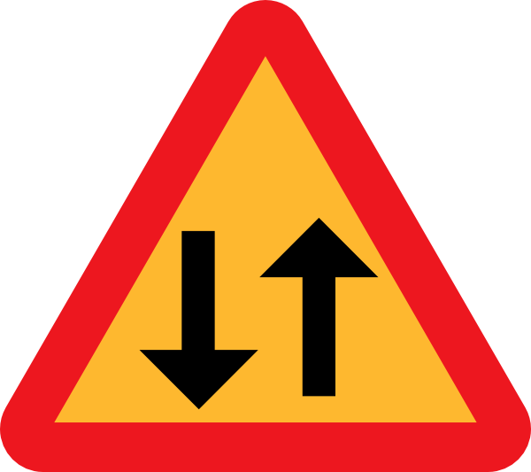 Arrowup Arrowdown Directional Sign clip art Free Vector