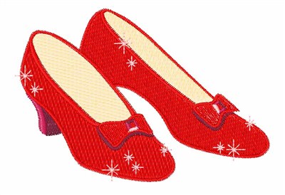 rruby slippers Colouring Pages