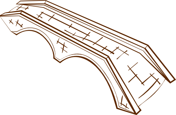 Stone Bridge 2 Clip Art - vector clip art online ...
