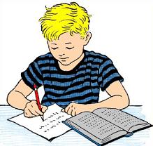 Free School Exam Clipart