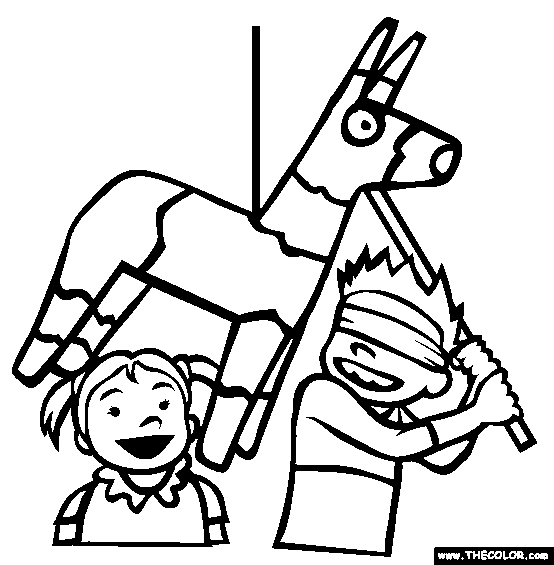 Cinco De Mayo Online Coloring Pages | Page 1
