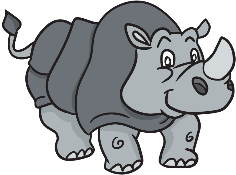 Free to Use & Public Domain Rhinoceros Clip Art