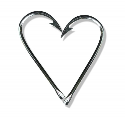 Fishing Hook Heart Clipart - Free Clipart Images
