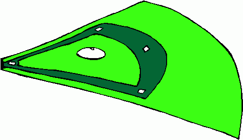 Baseball diamond baseball field clip art