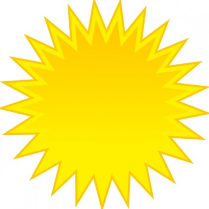 Sonne ClipArt-Vektor-ClipArt-Kostenlose Vector Kostenloser Download