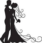 wedding clipart | Clip Art, Wedding Couples and Silhouet…