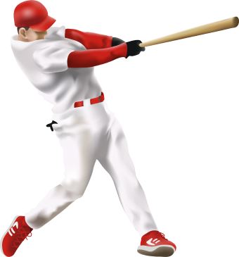 baseball player running clipart - all the Gallery you need!