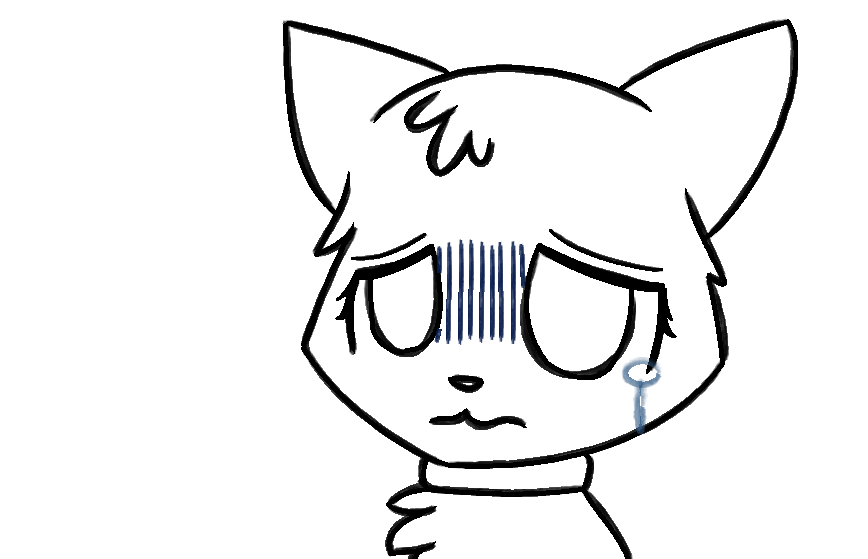 Sad Cat by ilovelps on DeviantArt