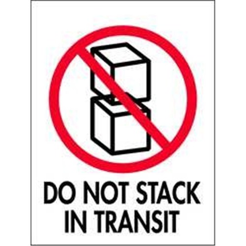Shipping Label, Do Not Stack in Transit, Shipping Labels, Labels ...