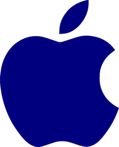 Apple logo clipart