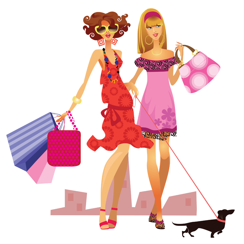 Fashion Cartoon Girl - ClipArt Best