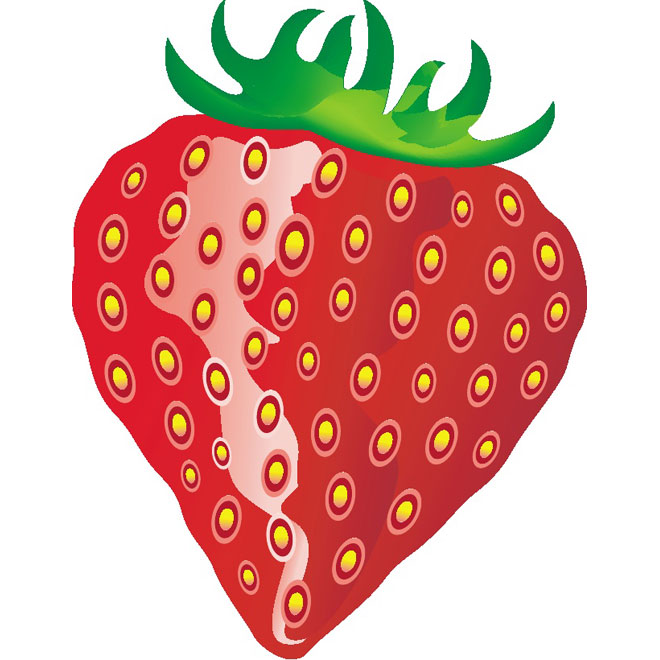 STRAWBERRY VECTOR CLIP ART - Download at Vectorportal