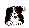 Cute little puppy dog animated gif loops