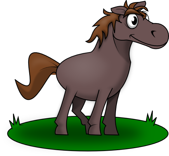 Free Cartoon Horse Clip Art