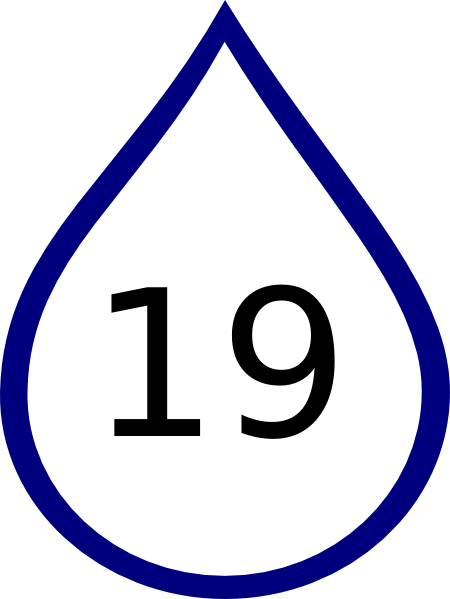 Number Rain Drop Clip Art Vector Online Royalty Free