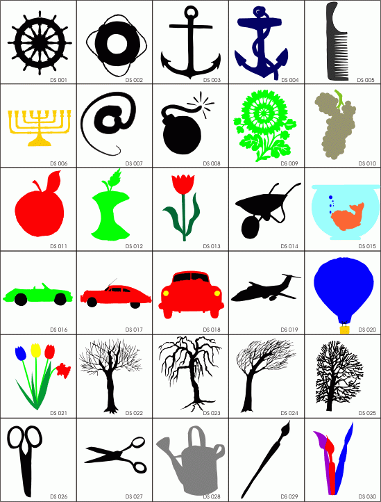 Silhouettes - Cliparts-
