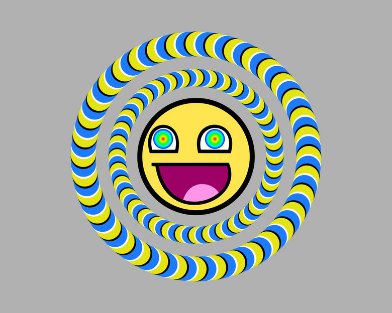 Epic Face Optical Illusion