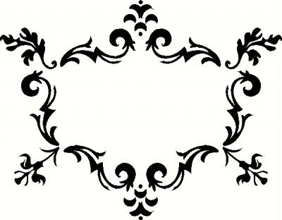 Fancy Frame (2) Vinyl Decal | Car Decal | Borders & Frames Decals ...