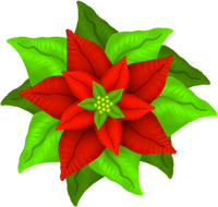 Poinsettia Clip Art - Tumundografico