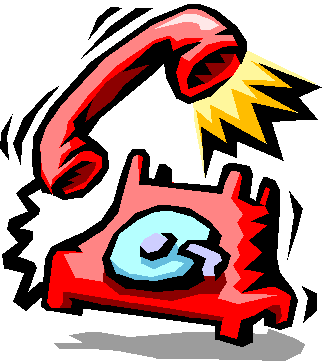 Telephone Ringing Clipart