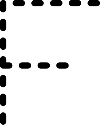Tracing letters clipart