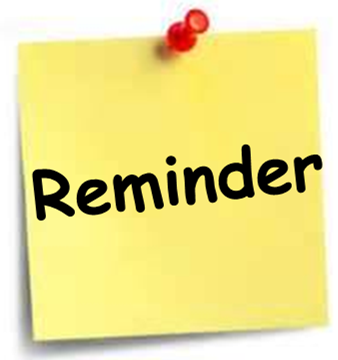 Reminder - ClipartFox