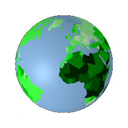 3D Interactive Earth Globe
