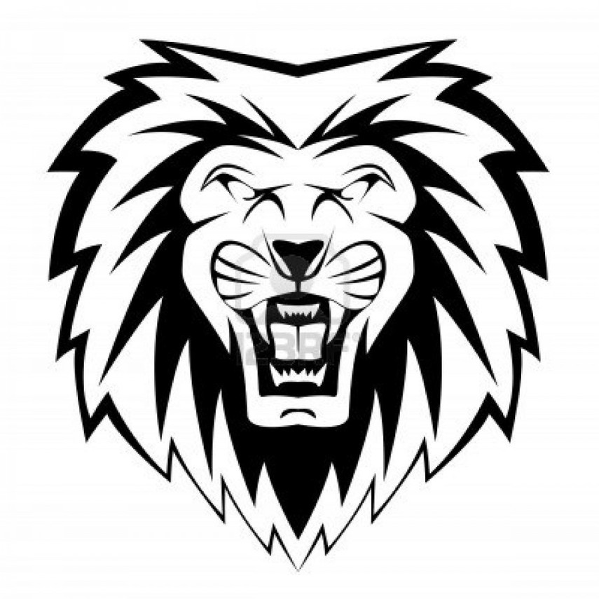 Lion Line Drawing Tattoo For The Home Clipart - Free to use Clip ...