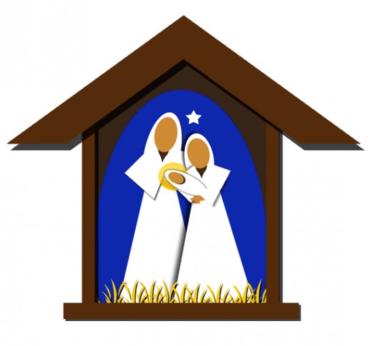 Clip art christmas nativity scenes - ClipartFox