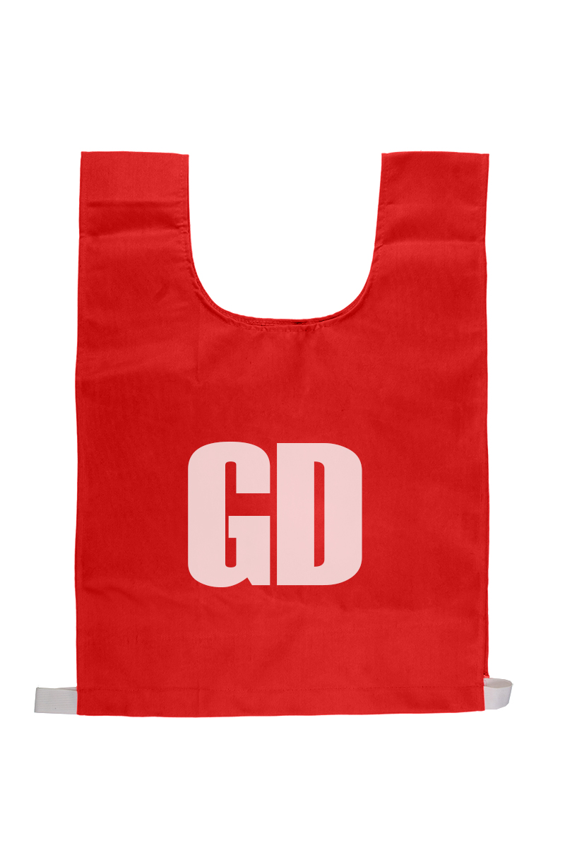 New OSG Team Netball Bibs Position Sports Lettered Bib Full Set Of ...