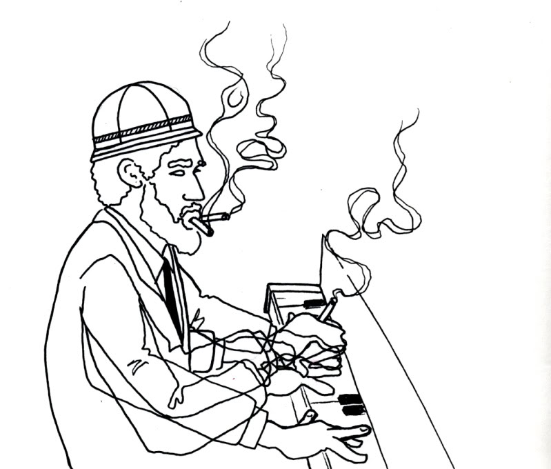 Monk Drawing - ClipArt Best
