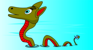 Nessy - vector Clip Art
