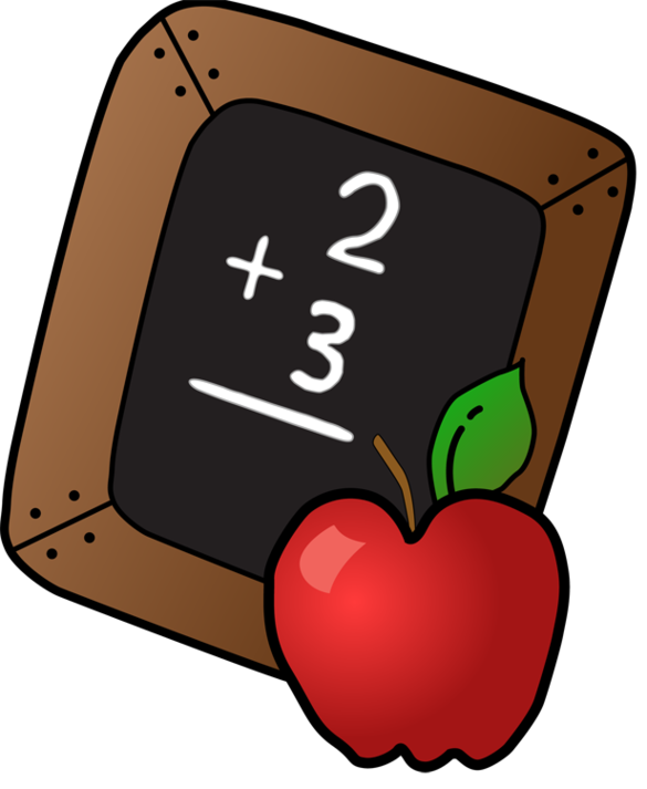 Apple clipart for school
