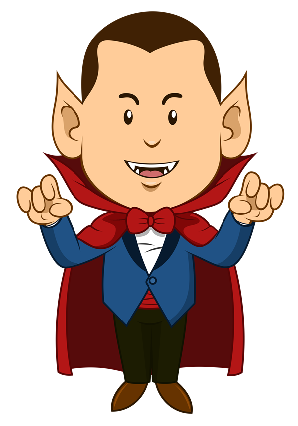 Cute Dracula Clipart