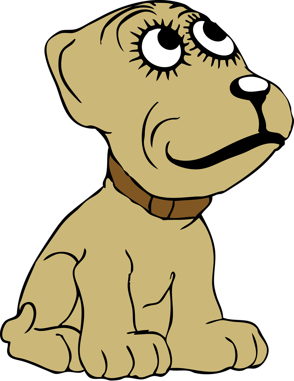 Puppy | Free Stock Photo | Illustration of a cartoon dog | # 11263