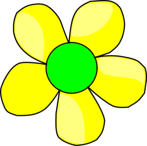 Smiley face daisy clipart image - Clipartix