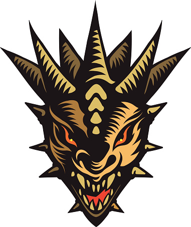 Small Dragon Tattoos Background Clip Art, Vector Images ...