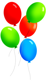 Free Birthday Balloon Clip Art - Free Clipart Images