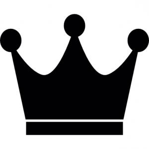 Exclusive Stock Illustration Gold Crown Royal Family Icons Set ...